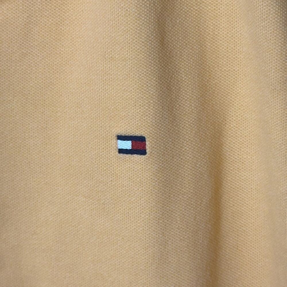 NWT Men’s Tommy Hilfiger Orange With Tommy Hilfiger Logo Polo Shirt Size Small - Picture 3 of 5